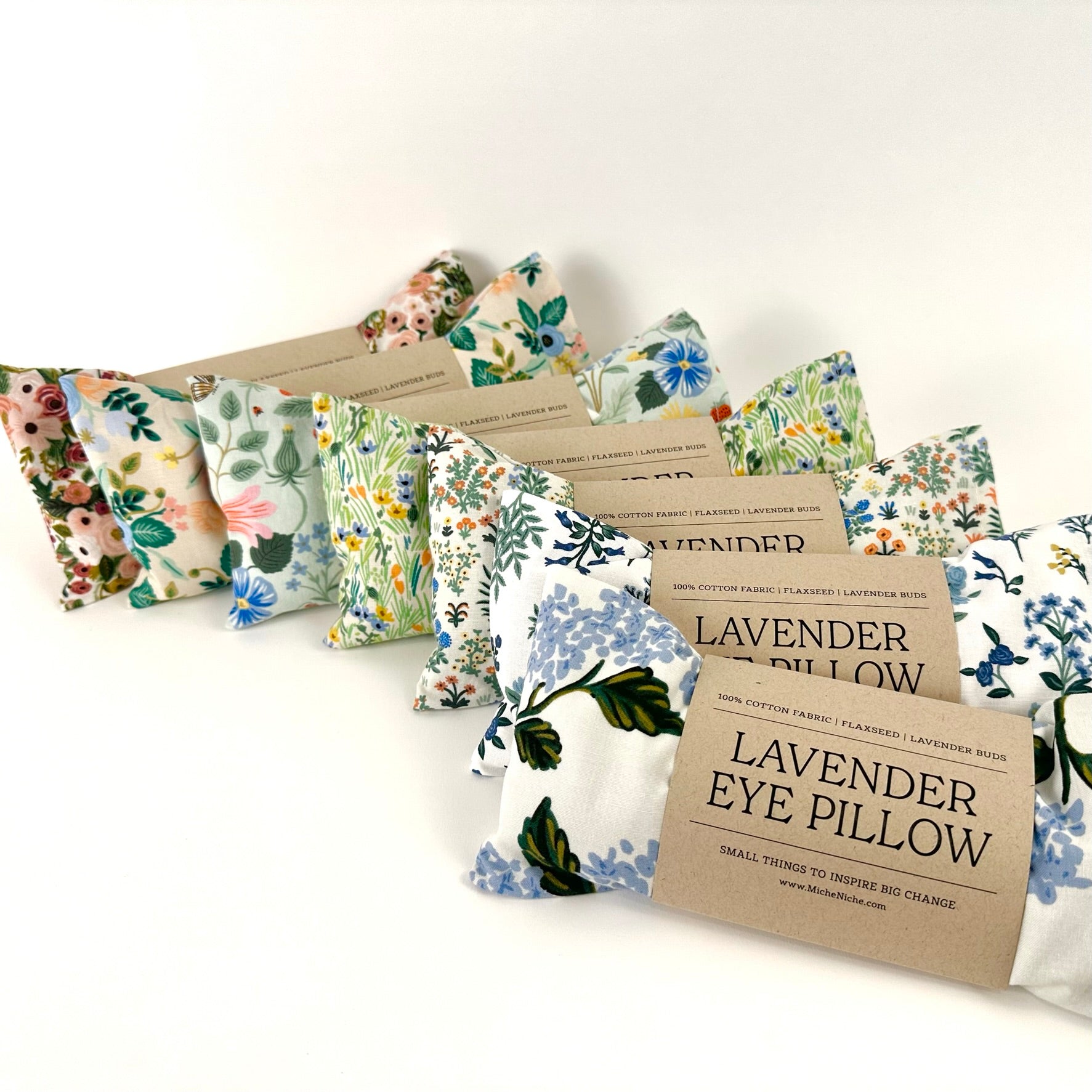 Lavender flaxseed eye on sale pillow