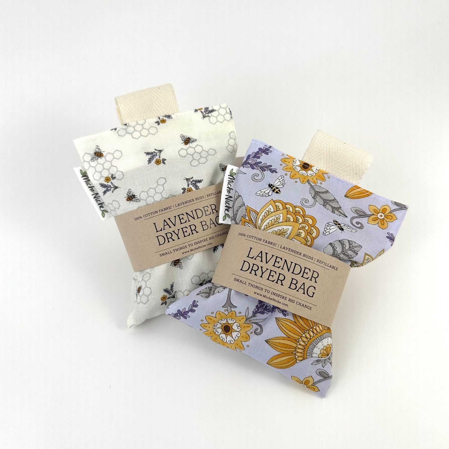 Lavender Dryer Bag - Honey Bee Collection