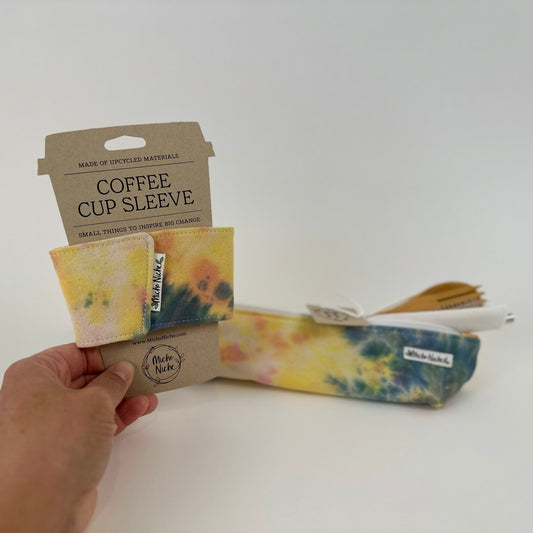 Tie-Dye On-the-go Cutlery Pouch Set | Eco-friendly Gift